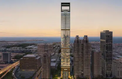 شقة - غرفة نوم - 2 حمامات للبيع في برج ترامب - شارع الشيخ زايد - دبي