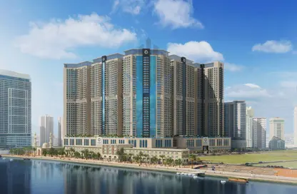 Apartment - 3 Bedrooms - 5 Bathrooms for sale in Terhab Residence - Al Qasba - Sharjah