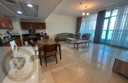 Apartment - 1 Bedroom - 2 Bathrooms for rent in Ajman Corniche Residences - Ajman Corniche Road - Ajman
