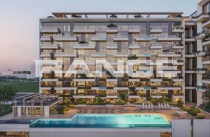 Apartment - 1 - 2 for sale in Beverly Gardens - Al Furjan - Dubai