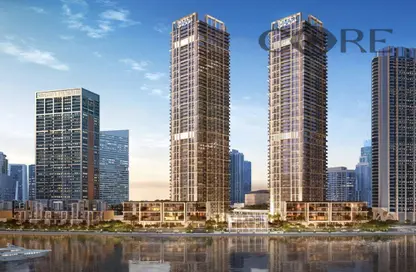 Apartment - Studio - 1 Bathroom for sale in Peninsula Four - Peninsula - Business Bay - Dubai