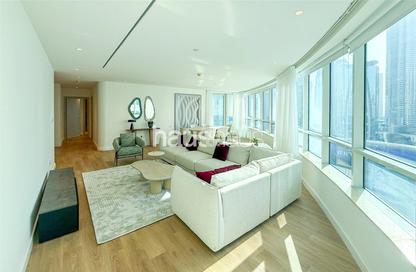 Apartment - 4 Bedrooms - 4 Bathrooms for rent in Horizon Tower - Dubai Marina - Dubai