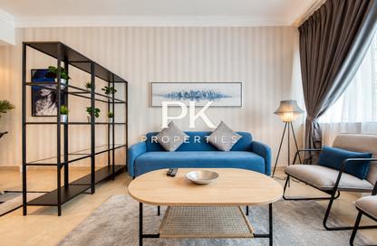 Apartment - 1 Bedroom - 2 Bathrooms for rent in MAG 218 - Dubai Marina - Dubai