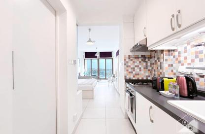 Apartment - Studio - 1 Bathroom for rent in Palm Views West - Palm Views - Palm Jumeirah - Dubai