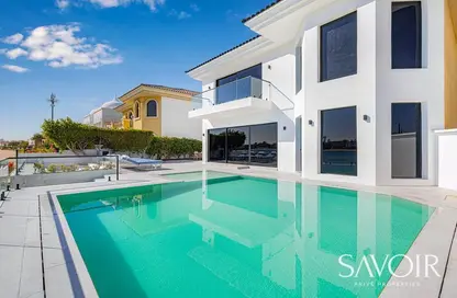 Villa - 6 Bedrooms - 7 Bathrooms for rent in Signature Villas Frond K - Signature Villas - Palm Jumeirah - Dubai