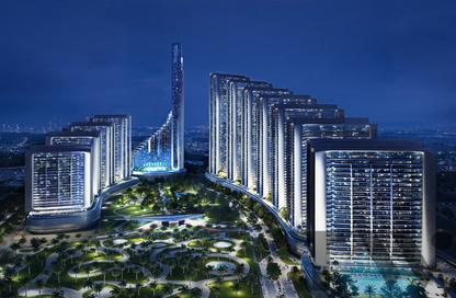 Apartment - Studio - 1 Bathroom for sale in Binghatti Skyflame 2 - Binghatti Skyflame - Majan - Dubai Land - Dubai