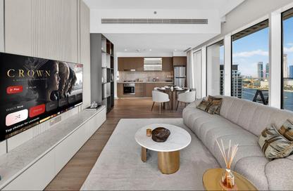 Apartment - 1 Bedroom - 1 Bathroom for rent in Grand Bleu Tower 2 - EMAAR Beachfront - Dubai Harbour - Dubai