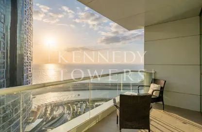 Apartment - 2 Bedrooms - 2 Bathrooms for rent in Al Bateen Residences - Jumeirah Beach Residence - Dubai