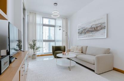 Apartment - 1 Bedroom - 2 Bathrooms for rent in Iris Blue - Dubai Marina - Dubai