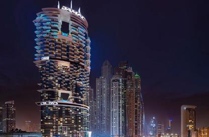 Apartment - 1 Bedroom - 2 Bathrooms for sale in Cavalli Casa Tower - Dubai Media City - Dubai