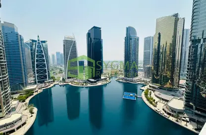 Apartment - 1 Bathroom for rent in Lake Terrace - JLT Cluster D - Jumeirah Lake Towers - Dubai