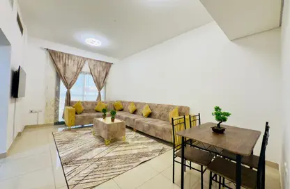 شقة - غرفة نوم - 2 حمامات للايجار في برج النعيمية 1 - أبراج النعيمية - النعيمية - عجمان