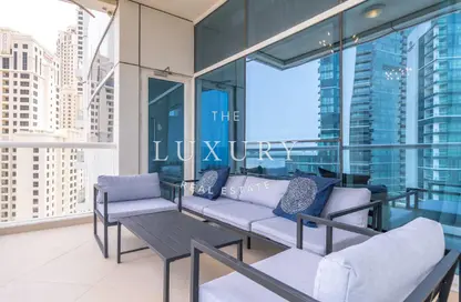 Apartment - 1 Bedroom - 1 Bathroom for rent in Dorra Bay - Dubai Marina - Dubai