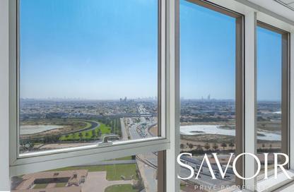 Office Space - Studio - 1 Bathroom for rent in Churchill Executive Tower - Churchill Towers - Business Bay - Dubai