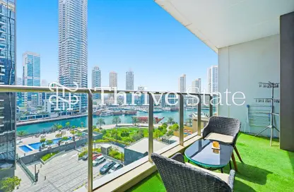 Apartment - 2 Bedrooms - 2 Bathrooms for rent in Sparkle Tower 2 - Sparkle Towers - Dubai Marina - Dubai