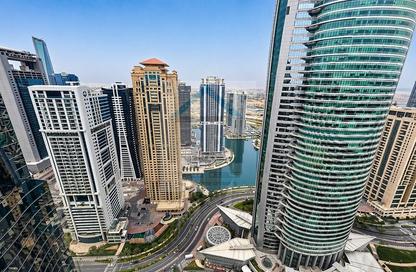 Office Space - Studio - 1 Bathroom for rent in Platinum Tower (Pt Tower) - JLT Cluster I - Jumeirah Lake Towers - Dubai