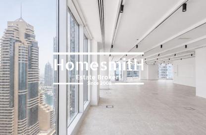 Office Space - Studio - 4 Bathrooms for rent in Al Habtoor Business Tower - Dubai Marina - Dubai