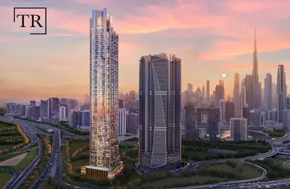 Apartment - 1 Bathroom for sale in Regalia By Deyaar - Business Bay - Dubai