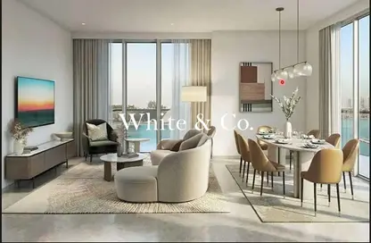 Apartment - 1 Bedroom - 1 Bathroom for sale in Seapoint Tower 2 - Seapoint - EMAAR Beachfront - Dubai Harbour - Dubai
