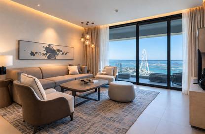 Apartment - 3 - 3 for rent in Jumeirah Gate Tower 2 - The Address Jumeirah Resort and Spa - Jumeirah Beach Residence - Dubai