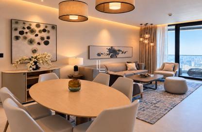 Apartment - 3 - 3 for rent in Jumeirah Gate Tower 2 - The Address Jumeirah Resort and Spa - Jumeirah Beach Residence - Dubai