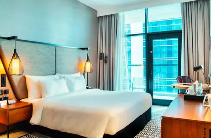 Apartment - Studio - 1 Bathroom for sale in Dolphin Tower - Business Bay - Dubai