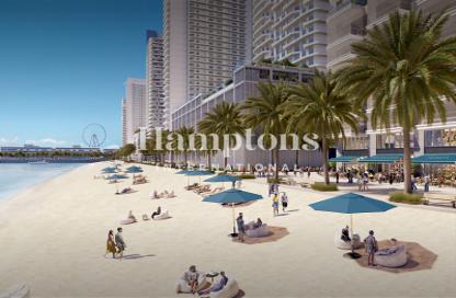 Apartment - 1 Bedroom - 1 Bathroom for sale in Seapoint Tower 1 - Seapoint - Emaar Beachfront - Dubai Harbour - Dubai