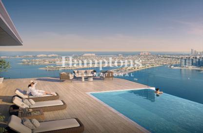 Apartment - 1 Bedroom - 1 Bathroom for sale in Seapoint Tower 1 - Seapoint - Emaar Beachfront - Dubai Harbour - Dubai