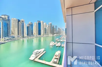 Apartment - 3 Bedrooms - 4 Bathrooms for rent in Ary Marina View Tower - Dubai Marina - Dubai