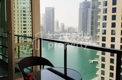 شقة - غرفة نوم - 1 حمام للايجار في السحاب 1 - السحاب - دبي مارينا - دبي