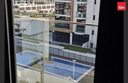 Apartment - Studio - 1 for rent in Azizi Riviera 42 - Azizi Riviera - Meydan One - Meydan - Dubai