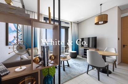 Apartment - 1 - 2 for rent in Jumeirah Gate Tower 2 - The Address Jumeirah Resort and Spa - Jumeirah Beach Residence - Dubai