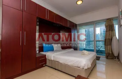 Apartment - Studio - 1 Bathroom for rent in Saba Tower 3 - JLT Cluster Q - Jumeirah Lake Towers - Dubai