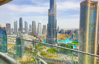 شقة - 3 غرف نوم - 4 حمامات للايجار في 1 فندق العنوان-سكاي فيو - أبراج العنوان سكاي فيو - وسط مدينة دبي - دبي
