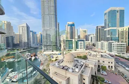 شقة - 1 حمام للايجار في نجمة المارينا - دبي مارينا - دبي