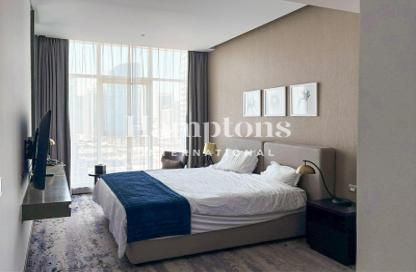 Apartment - Studio - 1 Bathroom for rent in Damac Maison Prive A - Damac Maison Prive - Business Bay - Dubai