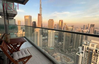 Apartment - 1 - 2 for rent in Paramount Tower Hotel  and  Residences - Business Bay - Dubai