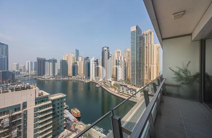 Apartment - 2 Bedrooms - 2 Bathrooms for rent in Silverene Tower A - Silverene - Dubai Marina - Dubai