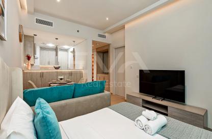 Apartment - 1 - 2 for rent in Seven Palm - Palm Jumeirah - Dubai