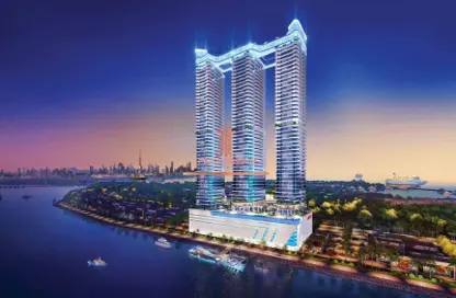 Apartment - 1 Bathroom for sale in Oceanz 1 - Oceanz by Danube - Maritime City - Dubai