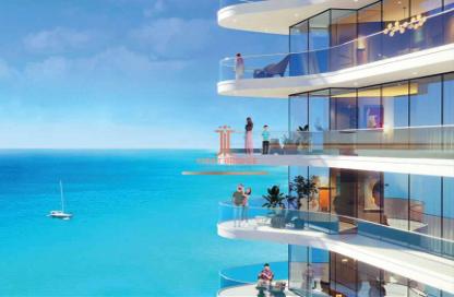 Apartment - Studio - 1 for sale in Oceanz 1 - Oceanz by Danube - Maritime City - Dubai
