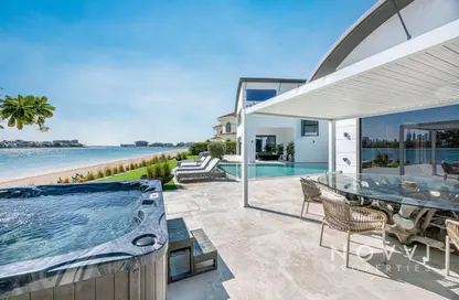 Villa - 6 Bedrooms - 7+ Bathrooms for rent in Signature Villas Frond K - Signature Villas - Palm Jumeirah - Dubai