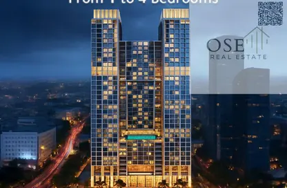 Apartment - 1 Bedroom - 2 Bathrooms for sale in Cornish Tower - Al Rumaila - Ajman