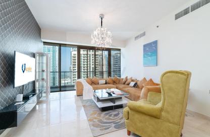 Apartment - 2 Bedrooms - 3 Bathrooms for rent in Trident Grand Residence - Dubai Marina - Dubai