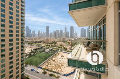 Apartment - 1 Bedroom - 2 Bathrooms for rent in Burj Views B - Burj Views - Downtown Dubai - Dubai