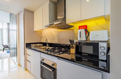 Apartment - Studio - 1 for rent in Damac Maison Prive - Business Bay - Dubai Apartment - Studio - 1 for rent in Damac Maison Prive - Business Bay - Dubai