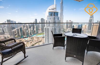 Apartment - 3 - 4 for rent in Boulevard Point - Downtown Dubai - Dubai