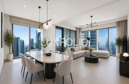 Apartment - 4 Bedrooms - 6 Bathrooms for sale in Downtown Views II Tower 3 - Downtown Views II - Zabeel 2 - Zabeel - Dubai