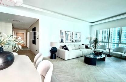 Apartment - 3 Bedrooms - 2 Bathrooms for rent in Marina Heights - Dubai Marina - Dubai