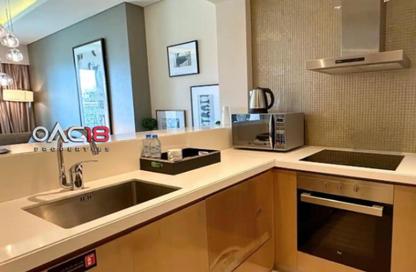 Apartment - 1 Bedroom - 2 Bathrooms for rent in Tower B - Damac Towers by Paramount - Business Bay - Dubai
